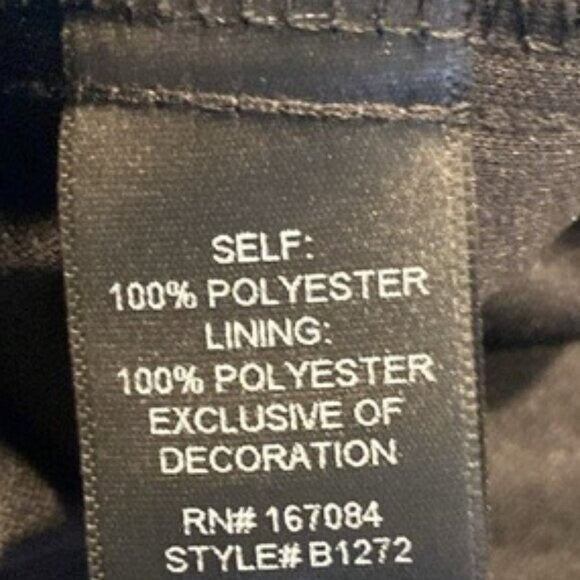 NEW Pomander Place Black Velvet Lillith Gold Embroidered Lace Maxi Dress Size L