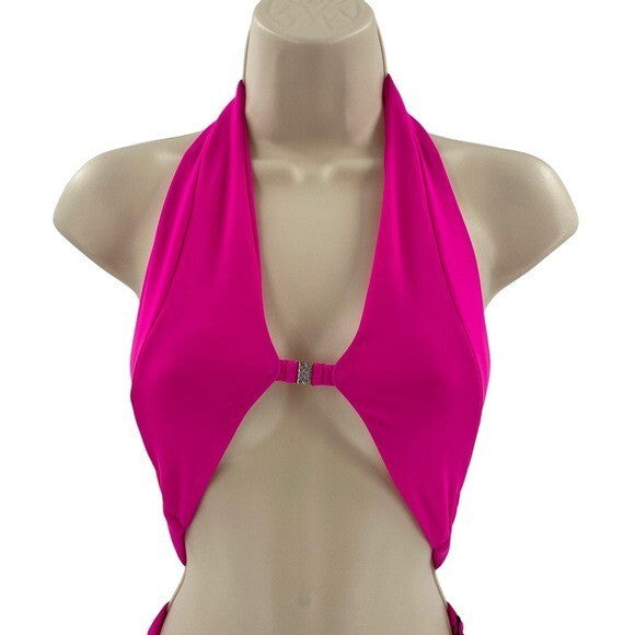 lovewave | NEW The Christensen One Piece Cut Out Swimsuit in Hot Pink Size XS
