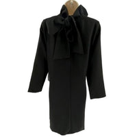 Tuckernuck | NEW Black Daphne Bow Three-quarter Sleeve Formal Mini Dress Size XS