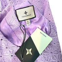 Tuckernuck | NEW Lavender Eyelet Sleeveless Crew Neck Folly Mini Dress Size XS