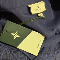 Tuckernuck NEW Navy Organza Lace Formal Palmerston Long Sleeve Mini Dress XS