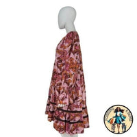 Tuckernuck NEW Pink Paisley Sunset Chintz Kenzo Beach Swim Coverup Size XS