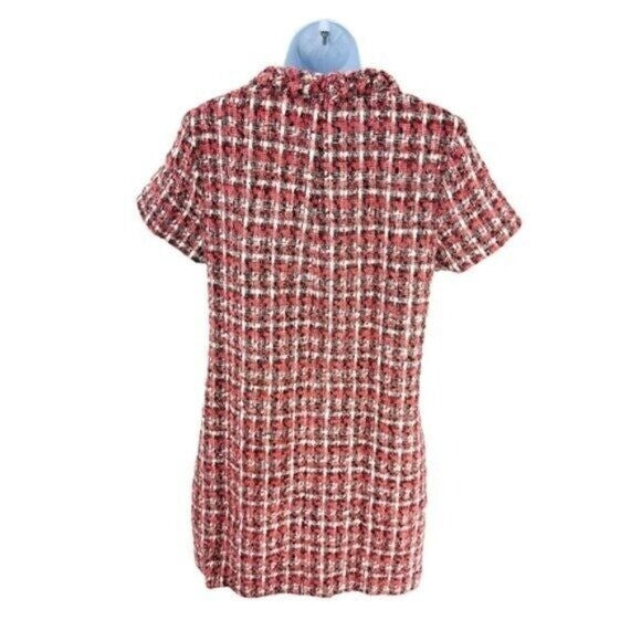 Tuckernuck | NEW Magnolia Tweed Short Sleeve Crew Neck Jackie Mini Dress Size XL