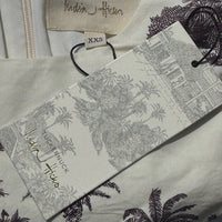 Tuckernuck X India Hicks | NEW Hibiscus Hill Toile Domino Mini Dress Size XXS