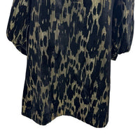 Pomander Place NEW Metallic Velvet Burnout Samantha Party Mini Dress Size M
