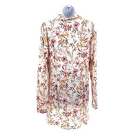 Runaway The Label | NEW Ruby Alani Front Tie Mini Dress in White Floral Size XL