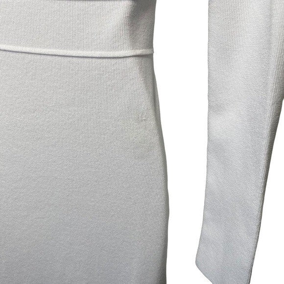 ALL THE WAYS | NEW Violet Midi Dress in White Size S