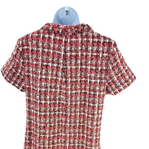 Tuckernuck | NEW Magnolia Tweed Short Sleeve Crew Neck Jackie Mini Dress Size M