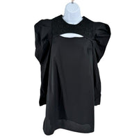 Hyacinth House NEW Black Keyhole Beckett Cocktail Party Mini Dress Size M