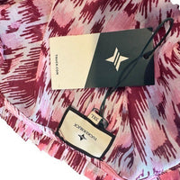 Tuckernuck NEW Pink Poppy Ikat Long Sleeve Salty Paloma Caftan Size XXXL