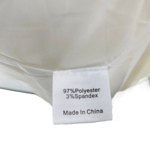 Tuckernuck | NEW Ivory Daphne Preppy Bow Tie 3/4 Sleeve Mini Dress Size XL