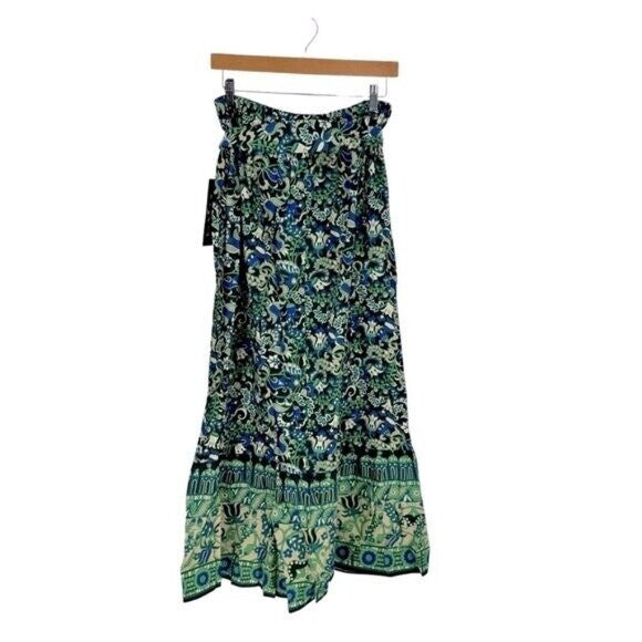 Tuckernuck | NEW Batik Floral Hampton Pull On Cotton Maxi Skirt Size XXXL