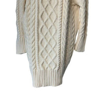 Hyacinth House NEW Cream Whistler Chunky Cable Knit Sweater Dress Size M