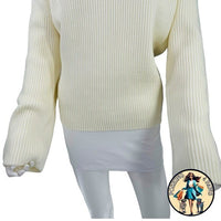 Pomander Place | NEW Tan Shimmer Knit Helen Turtleneck Sweater Size XXL