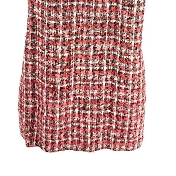 Tuckernuck | NEW Magnolia Tweed Short Sleeve Crew Neck Jackie Mini Dress Size L