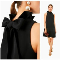 Tuckernuck NEW Black Blythe Ruffle Preppy Relaxed Fit Mini Dress Size XS