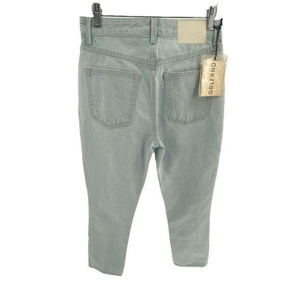 GRLFRND | NEW Karolina High Rise Straight Crop Jean in Indio Size 26