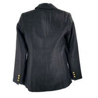 Tuckernuck NEW Black Diana Double Breasted Oversized Boxy Fit Blazer Size XXS
