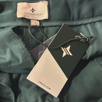 Tuckernuck NEW Green Pleated Duncan High Rise Straight Leg Trouser Pant Size 2