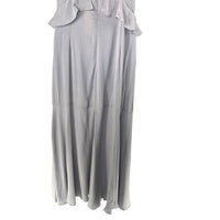 Lovestitch X Petal & Pup | NEW Tanya Beaded Maxi Dress in Grey Size S
