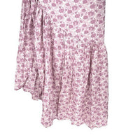 Hyacinth House | NEW Pink & White Floral Ruffle Hem Camellia Midi Dress Size XXL