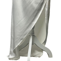 NONchalant Label | NEW Dinah One Shoulder Satin Formal Maxi Dress White Size XS