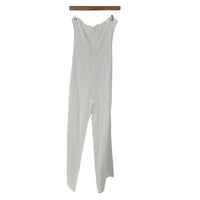 Superdown | NEW Jordan Tie Waist Jumpsuit in White Size L