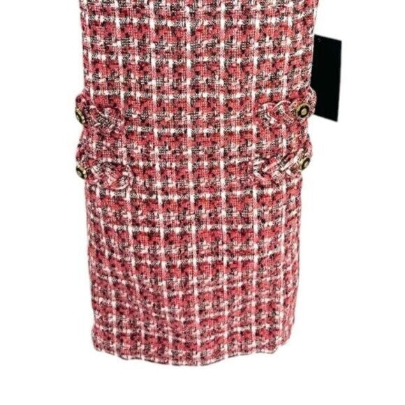 Tuckernuck | NEW Magnolia Tweed Short Sleeve Crew Neck Jackie Mini Dress Size XL