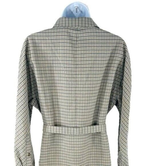 Tuckernuck | NEW Sycamore Check Belted Vera Long Sleeve Maxi Dress Size XXL