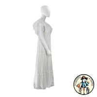 Tuckernuck | NEW White Onyx Tulle Giselle Formal Embroidered Maxi Gown Size S