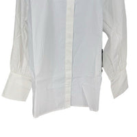 Tuckernuck x India Hicks NEW White Cotton Britwell Button Down Blouse Size M