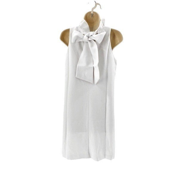Tuckernuck | NEW White Blythe Ruffle Collar Mini Dress Size S