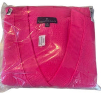 Pomander Place |  Slone Hot Pink Barbiecore Oversized Cardigan Sweater Size XS