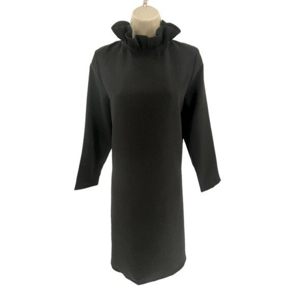 Tuckernuck | NEW Black Daphne Bow Three-quarter Sleeve Formal Mini Dress Size XS