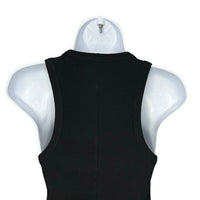 Tuckernuck | NEW Black Foley Rib Crewneck Racerback Tank Size S