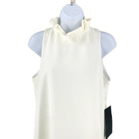 Tuckernuck NEW Ivory Blythe Bow Ruffle Sleeveless Preppy Mini Dress Size XS