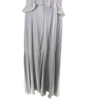 Lovestitch X Petal & Pup | NEW Tanya Beaded Maxi Dress in Grey Size L