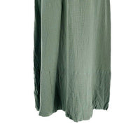 Pomander Place NEW Sage Green Gauzy Casual Strapless Mallorca Maxi Dress Size XS