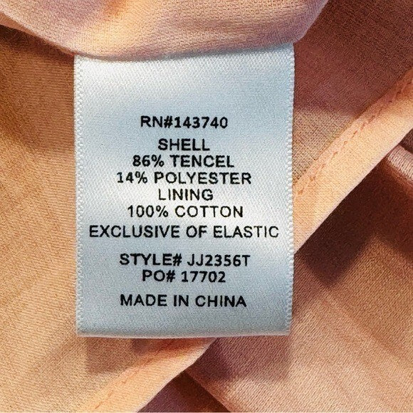 Hyacinth House NEW Light Pink Off the Shoulder Portia Pleated Blouse Size XXS