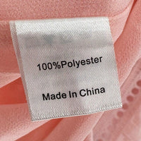 Tuckernuck | NEW Pink Salt Eyelet Jane Long Blouson Sleeve Blouse Size XXL