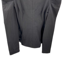 Tuckernuck NEW Black Calla Structured Puff Sleeve Button Blouse Size XS