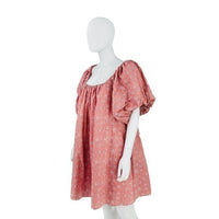 Hyacinth House NEW Oakley Pink Relaxed Fit Floral Mini Dress Size Small