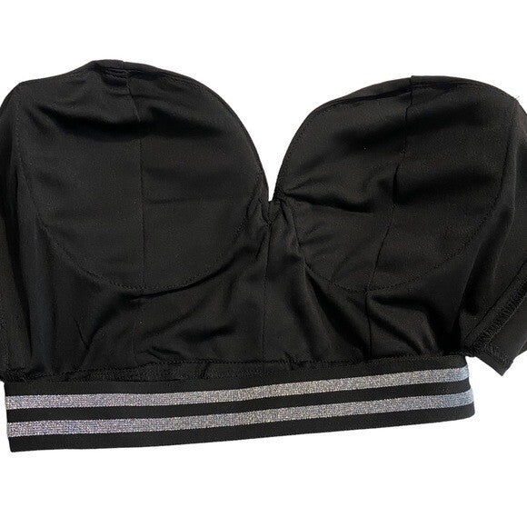 By The Way. | NWT Nia Sport Trim Bra Corset Crop Top Size S