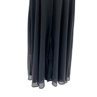 Pomander Place | NEW Black Maeve Classic Collared Shirt Maxi Dress Size Small