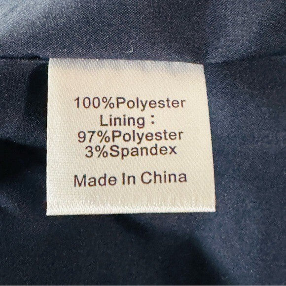 Tuckernuck | NEW Navy Tie Tweed Kelly Notched Neckline Mini Dress Size XS