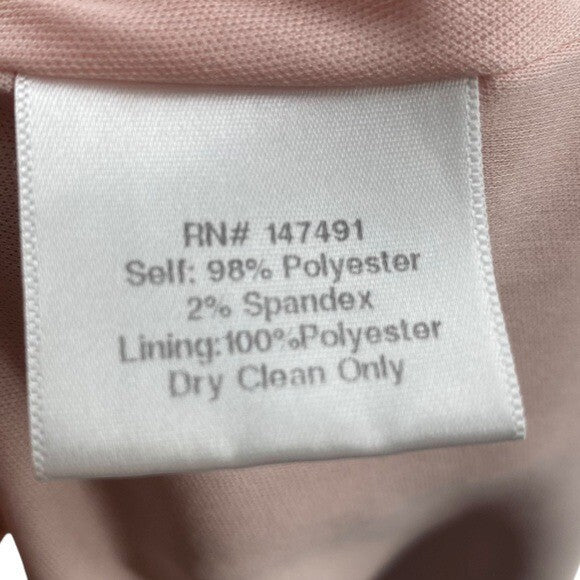 Katie May | Bambi Back Cut-Out Gown in Blush Size 8/M