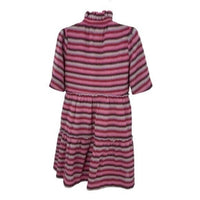 Tuckernuck NEW Pink Chevron Knit Stripe Crawford Relaxed Fit Mini Dress XXXL