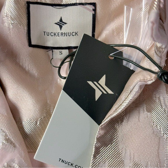 Tuckernuck NEW Champagne Fil Coupe Palmerston Formal Mini Dress Size S
