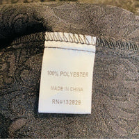 by the way. | NEW Mini Jacquard Satin Formal Slit Midi Dress in Black Size XS