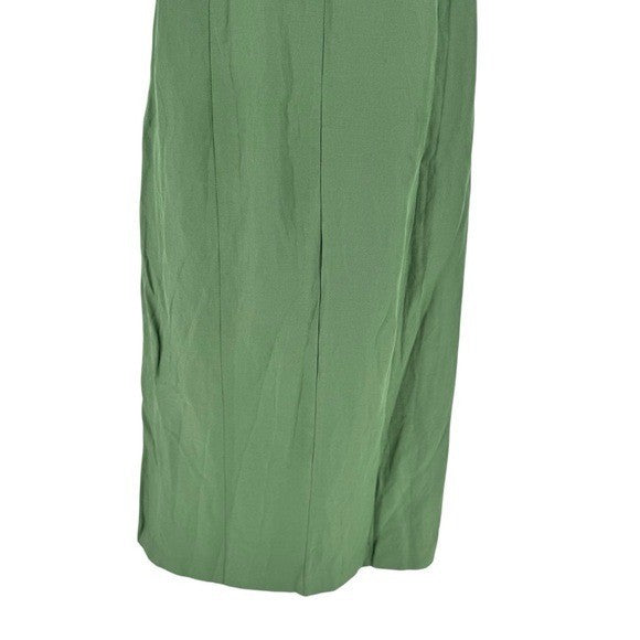 Tuckernuck NEW Garden Green Leighton Sleeveless Linen Midi Dress Size XXS